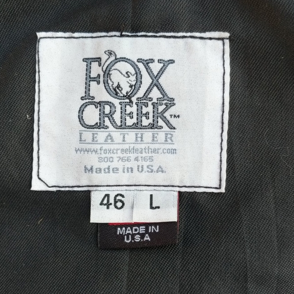 Fox Creek Leather Vest - Picture 3 of 8